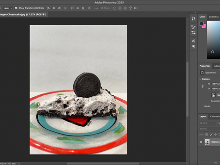 Post-Production of Final Photoshoot