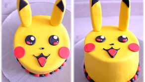 Layer Cake Pikachu (ou gâteau à étages)