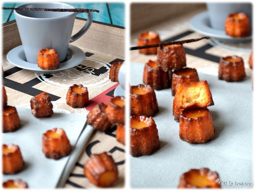 Mini cannelés bordelais