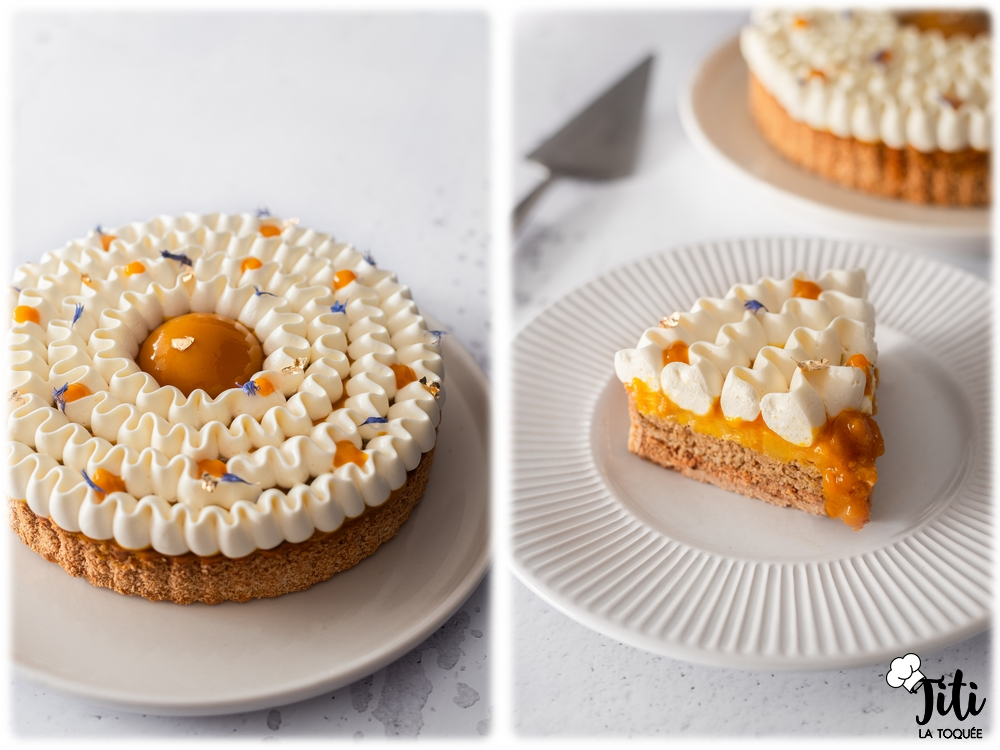 Tarte mangue passion coco