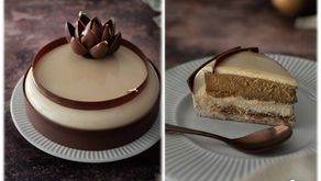 Entremet café Dulcey