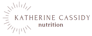 Katherine Cassidy Nutrition logo with sunburst