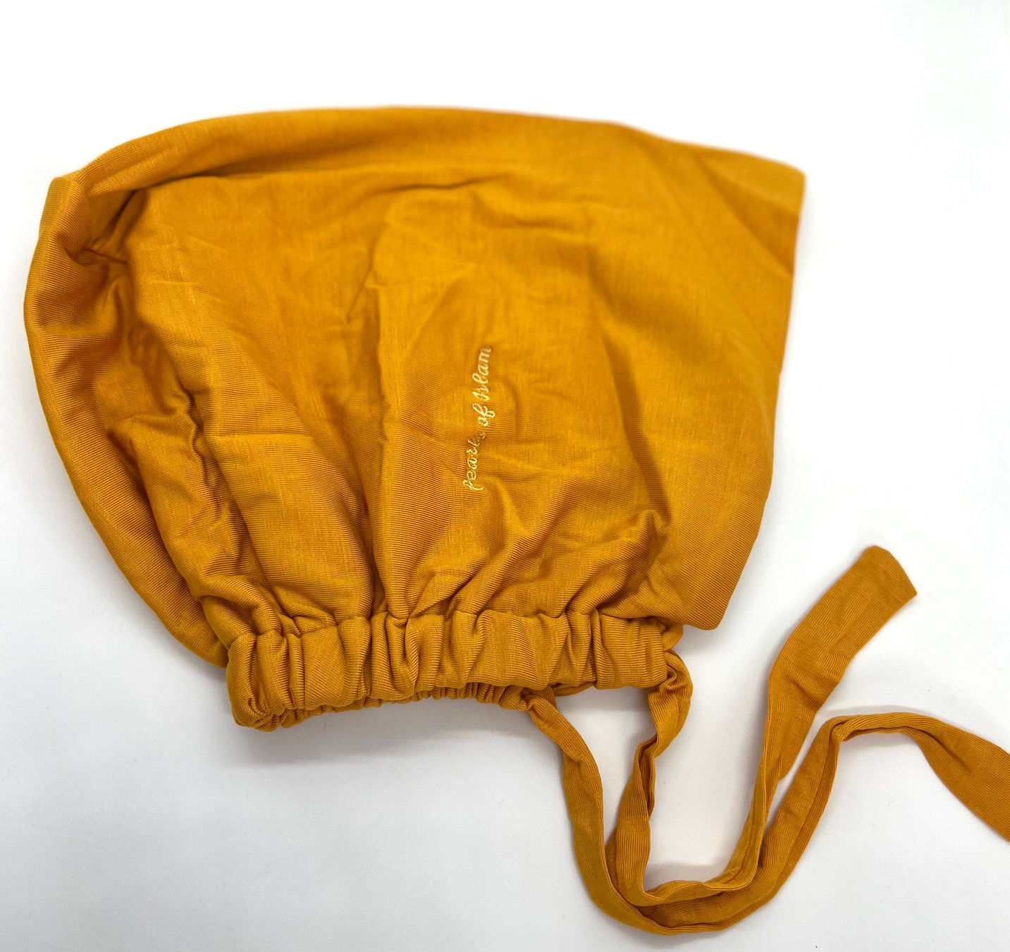 Mustard Silk Cap