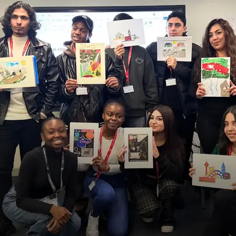 AAWCIC Launches 16-18 ESOL art programme in London