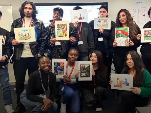 AAWCIC Launches 16-18 ESOL art programme in London