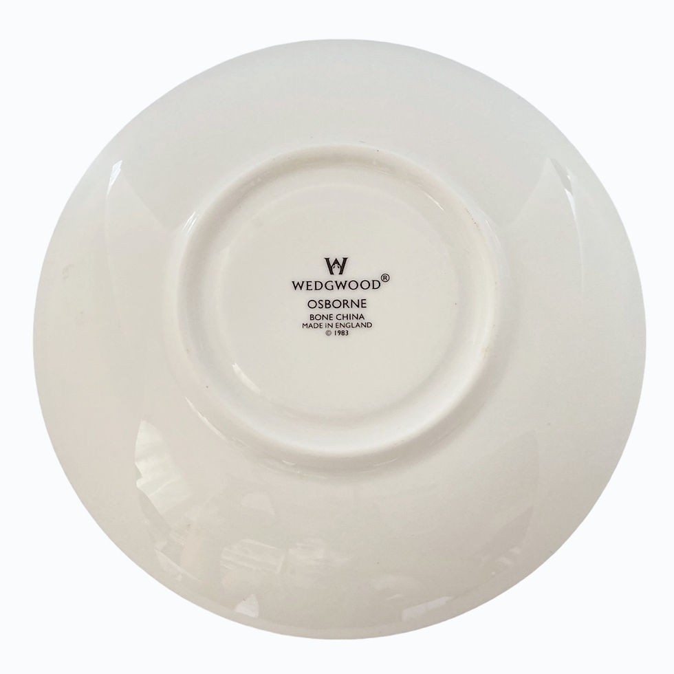 サムネイル： ウェッジウッド（Wedgwood）オズボーン（廃盤品）カップ＆ソーサー（リー）