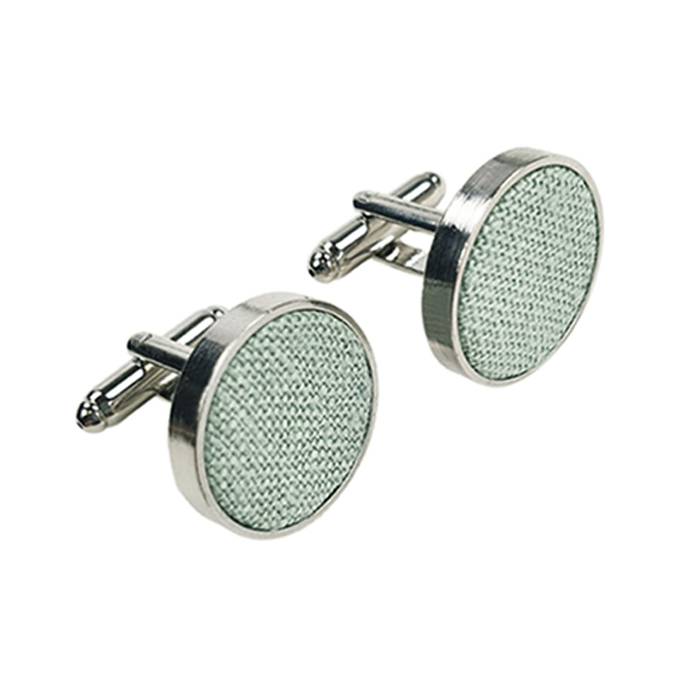 Miniaturbild: light sage green cufflinks for weddings