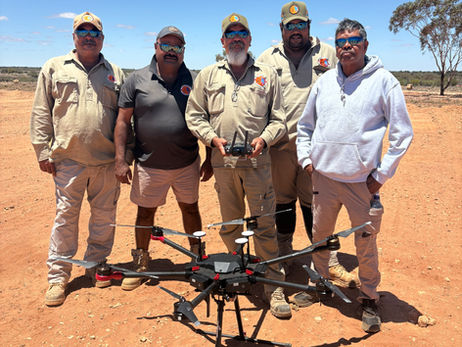 Arabana Rangers Gain Commercial Drone Licences