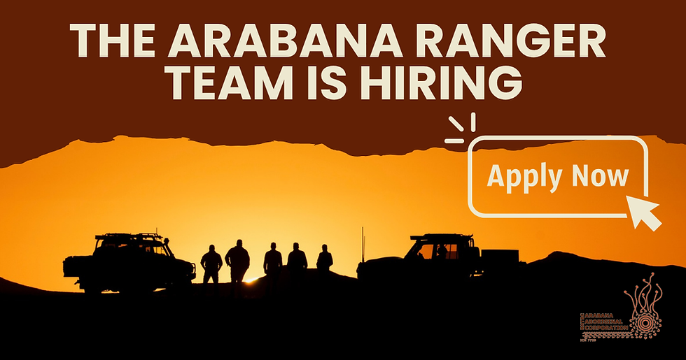 The Arabana Ranger Team is Hiring!