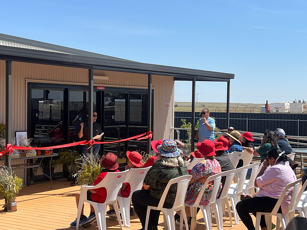 Official Opening of Arabana Warli in Marree