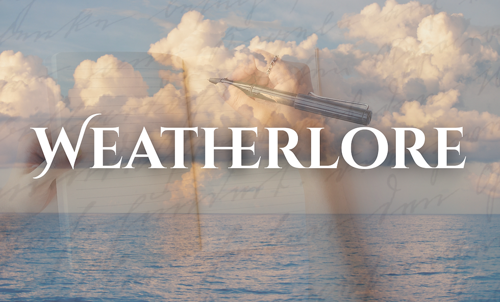 weatherlore weather writing