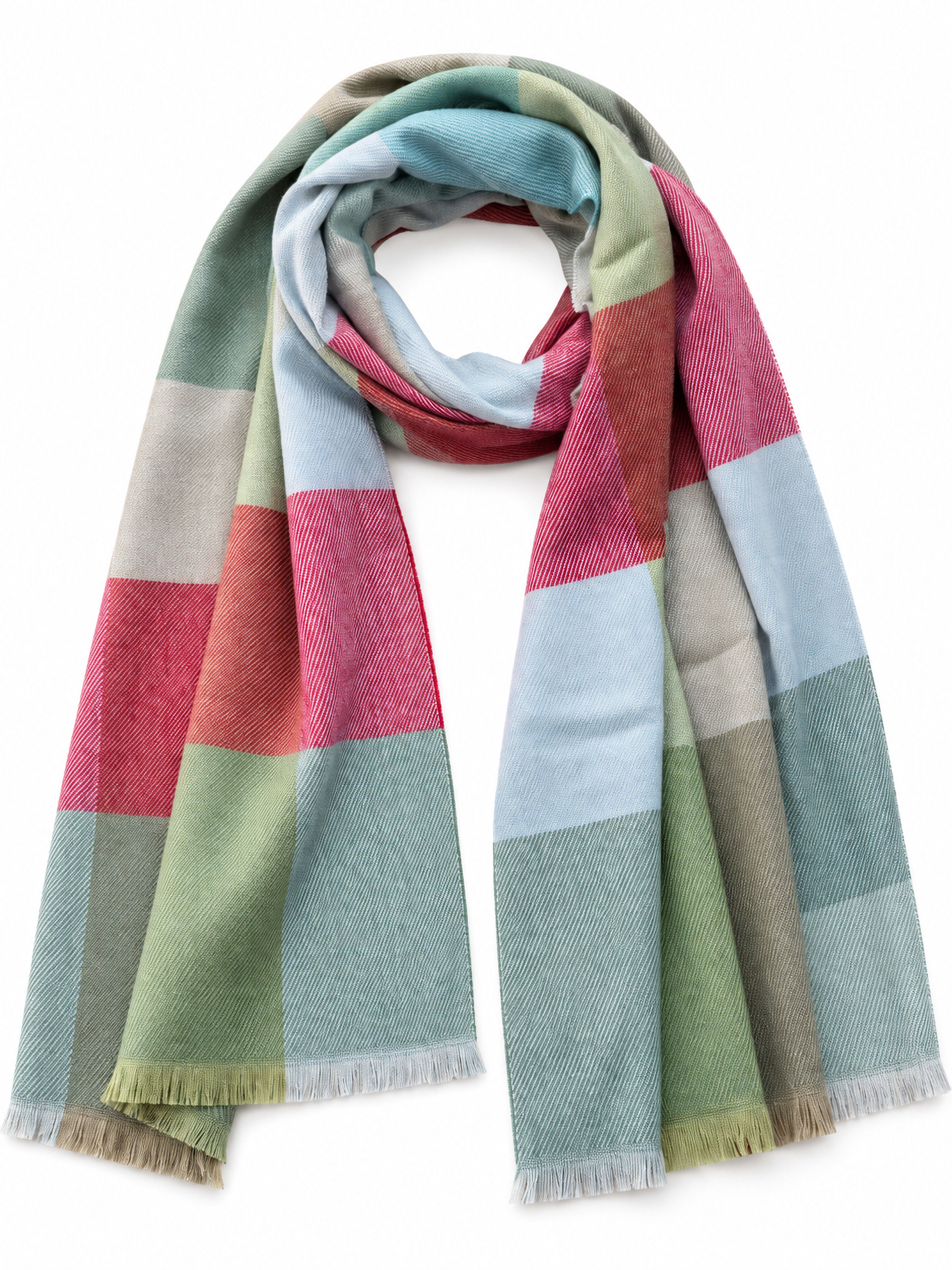 Winterschal Block – Multi