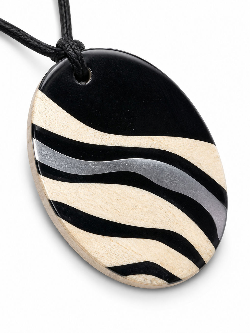 Miniaturbild: Kurze Kette Marea – Schwarz
