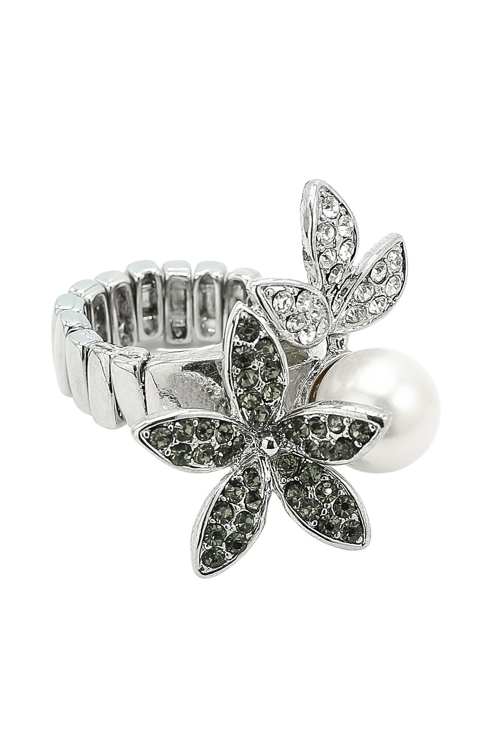 Miniaturbild: Ring Blütenzauber – Grau