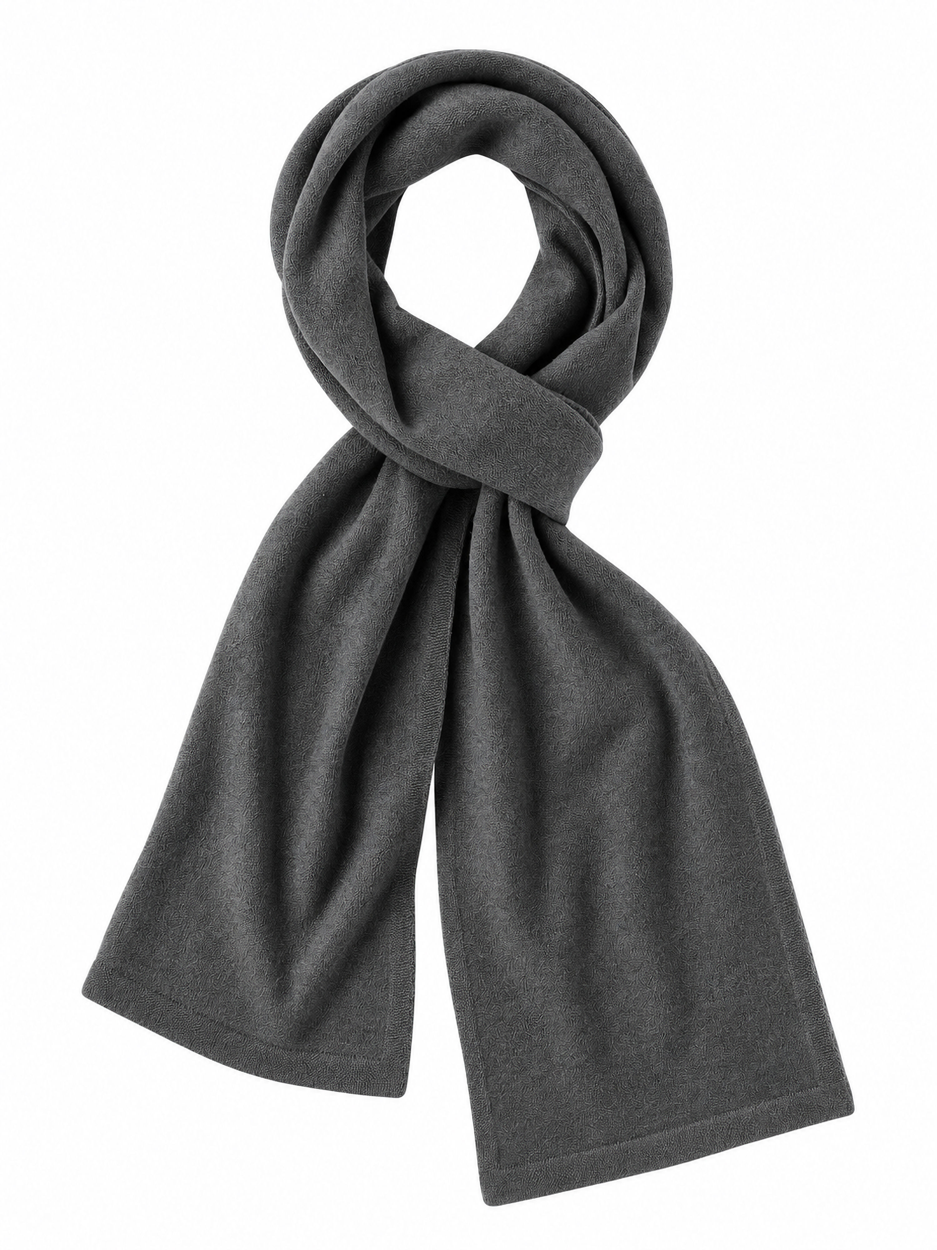 Winterschal Luxus – Grau