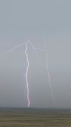 Enjoying a Saturday afternoon lightning storm