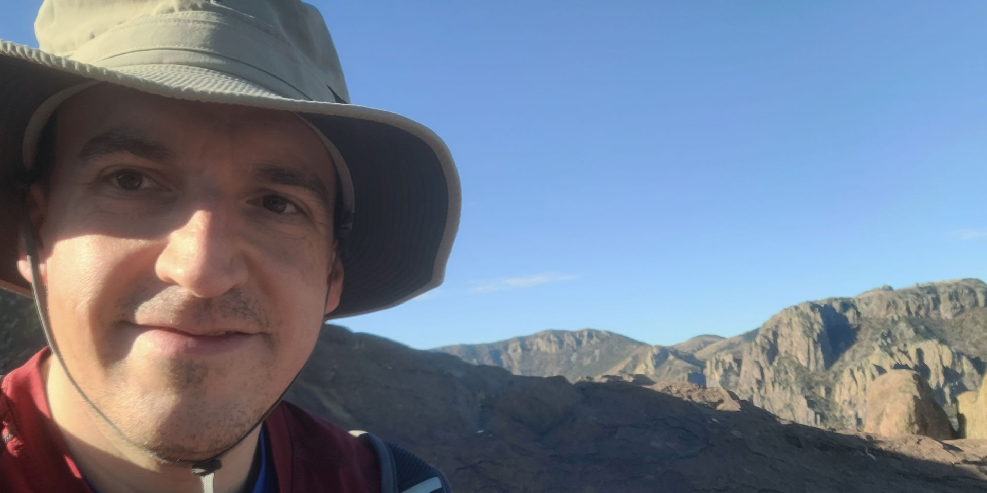 Clear Views from the summit Lost Mine Trail