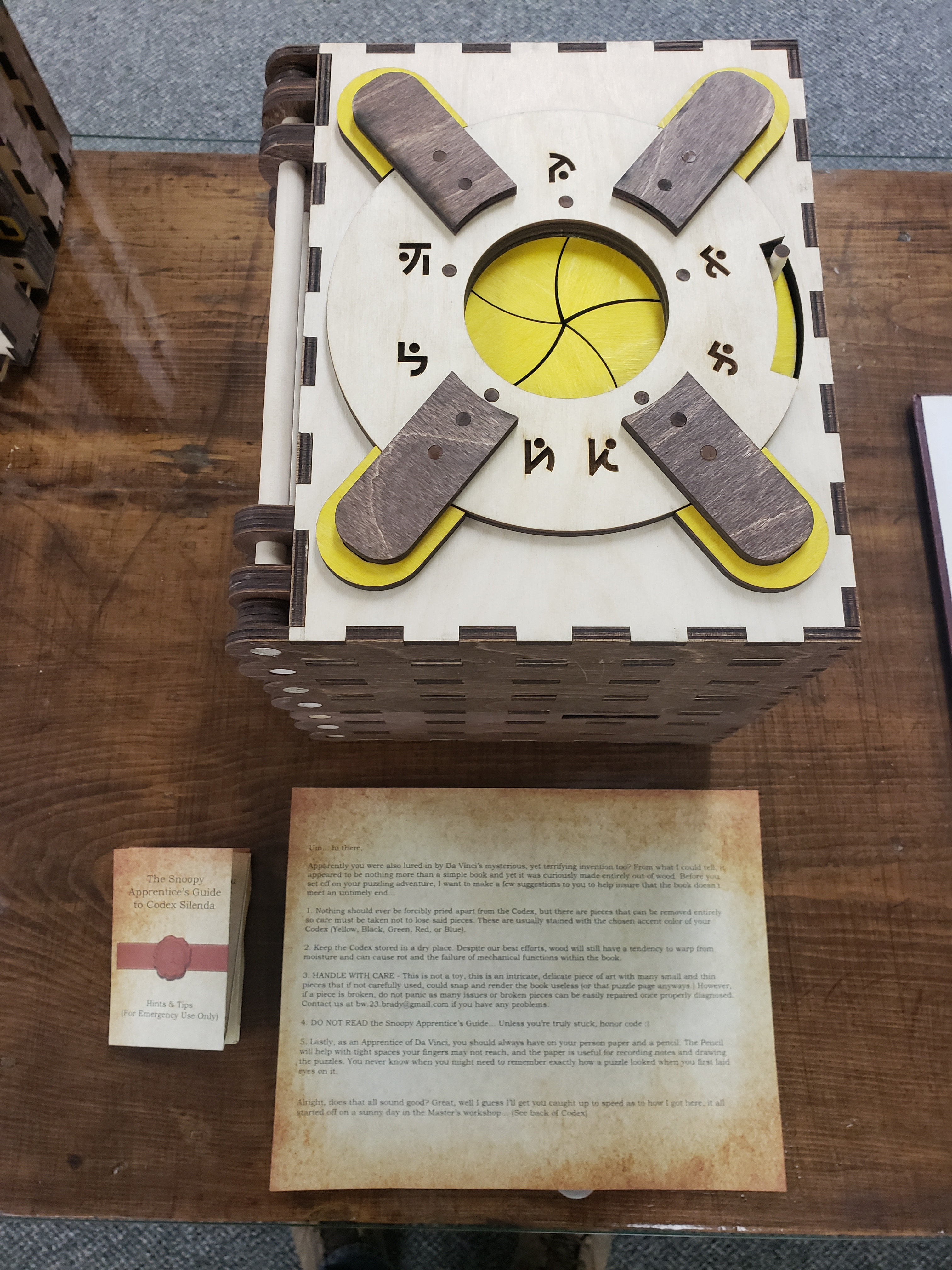 Classic 7 Page Cs Yellow Codex Silenda