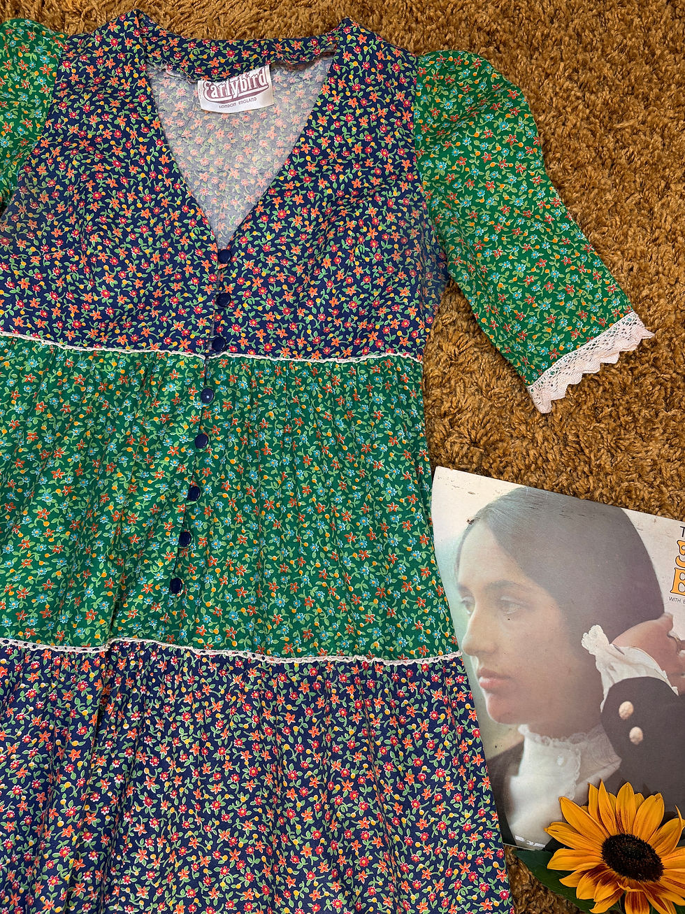 Thumbnail: Heart of the Country 1970s Maxi Dress by Earlybird