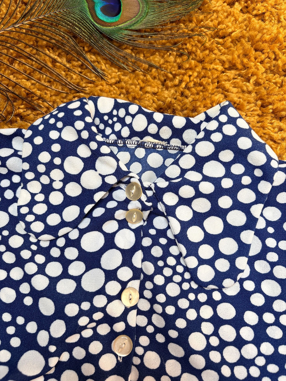 Thumbnail: I'm So Glad 1960s Balloon Sleeve Shirt