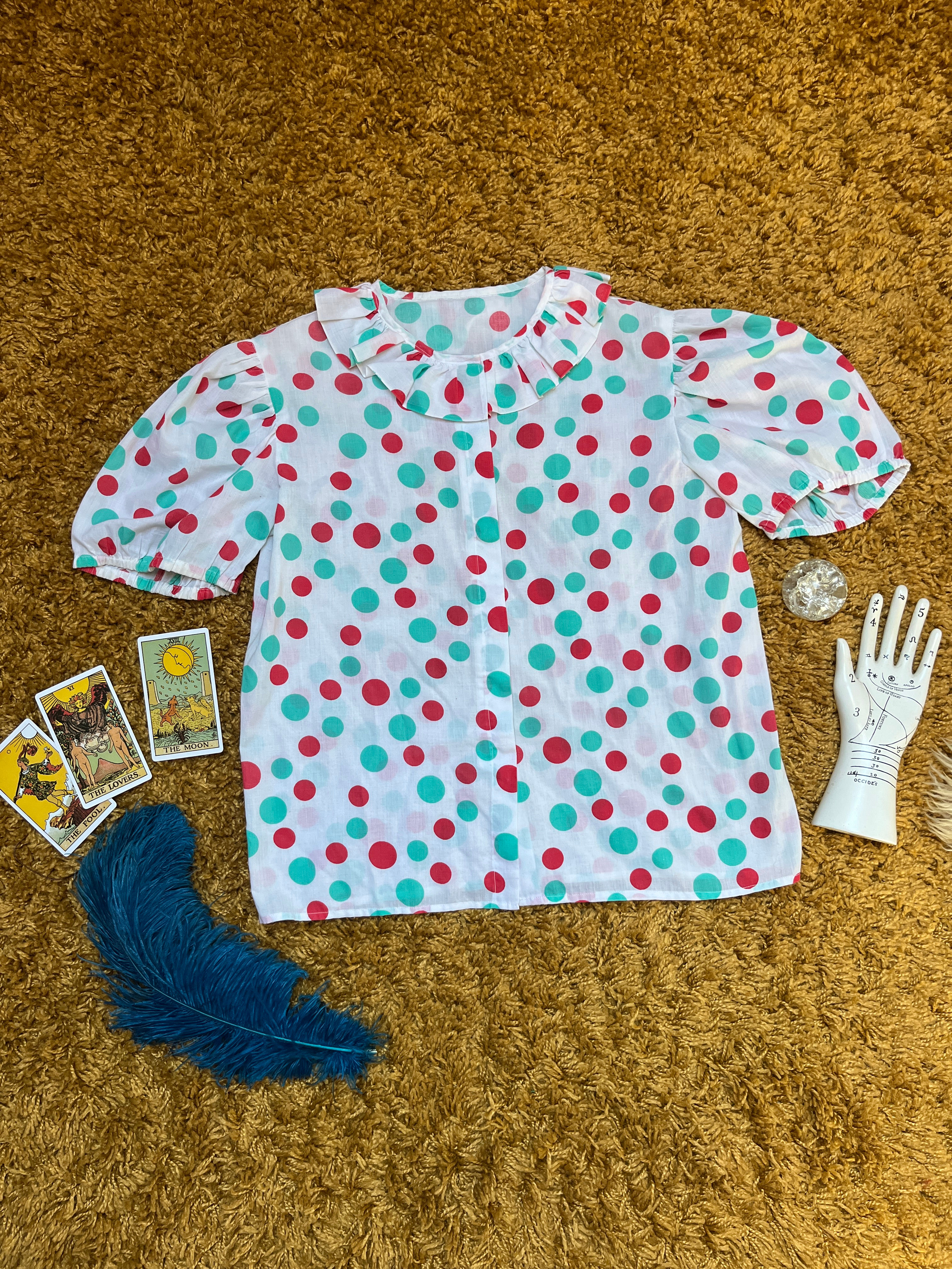 Rock 'n' Roll Circus 1960s Spotty Top