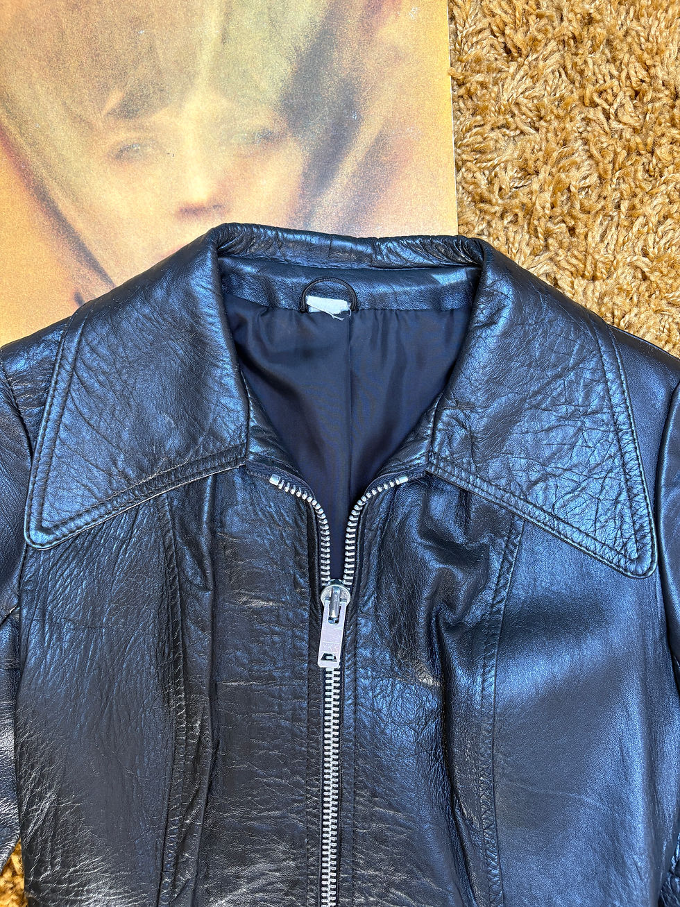 Thumbnail: La Motocyclette 1970s Leather Jacket