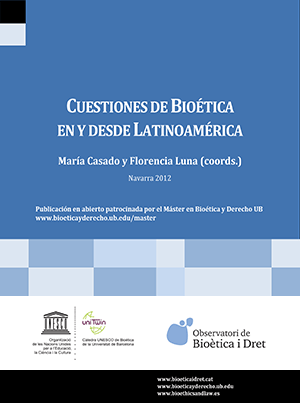 Libro "Cuestiones de Bioética en y desde Latinoamérica"