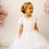 Miniature : Pearl Queen of Hearts Communion Dress - ruffle skirt - C&P Exclusive
