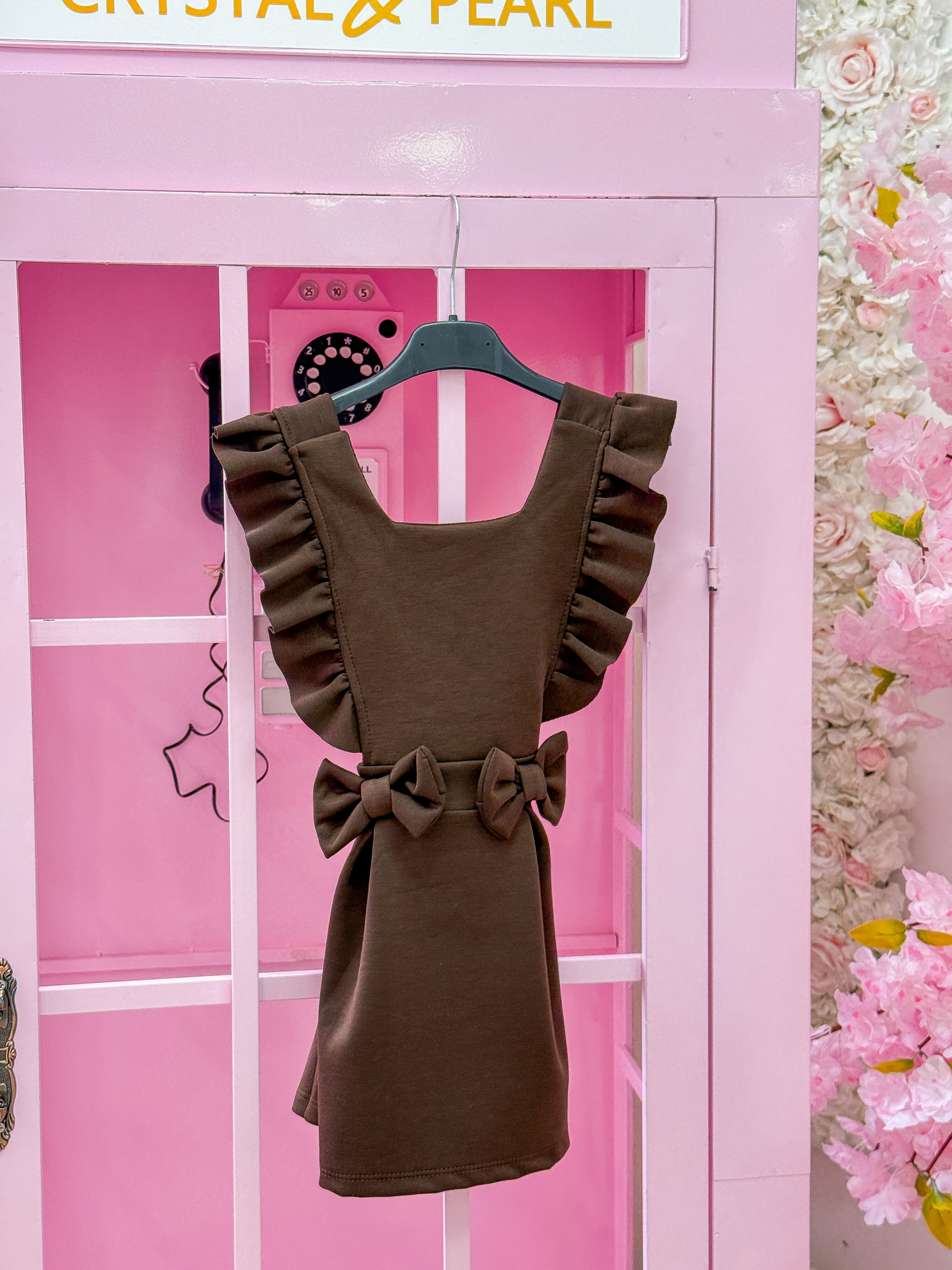 Brown Madeline Pinafore