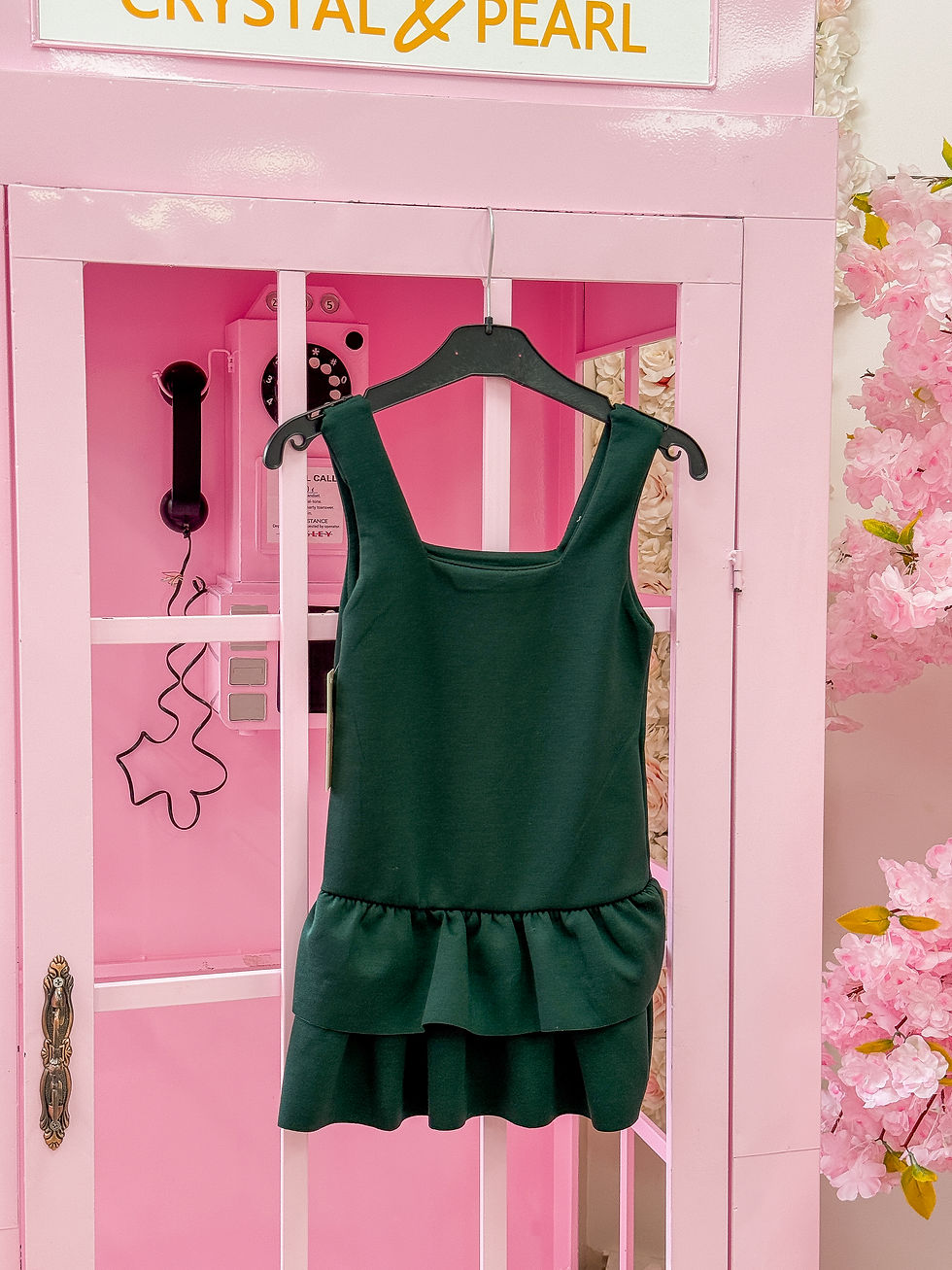 Miniature : Green Charlotte Pinafore