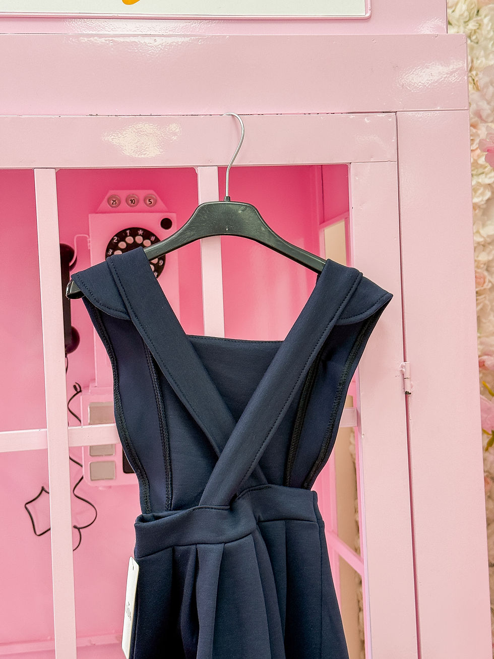 Miniatura: Navy Katie Pinafore