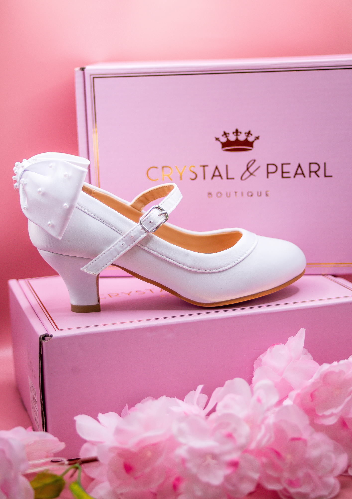 White Casablanca Shoes - SHOE03