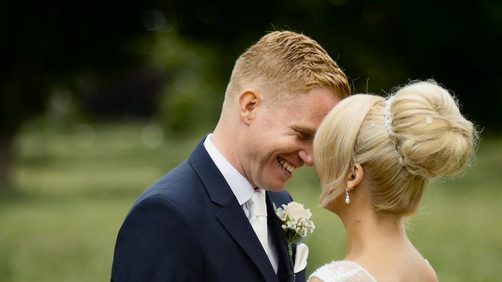 Bride and Groom Wedding Day