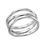 Thumbnail: Links of London Essentials Sterling Silver Infinite Triple Fix Ring