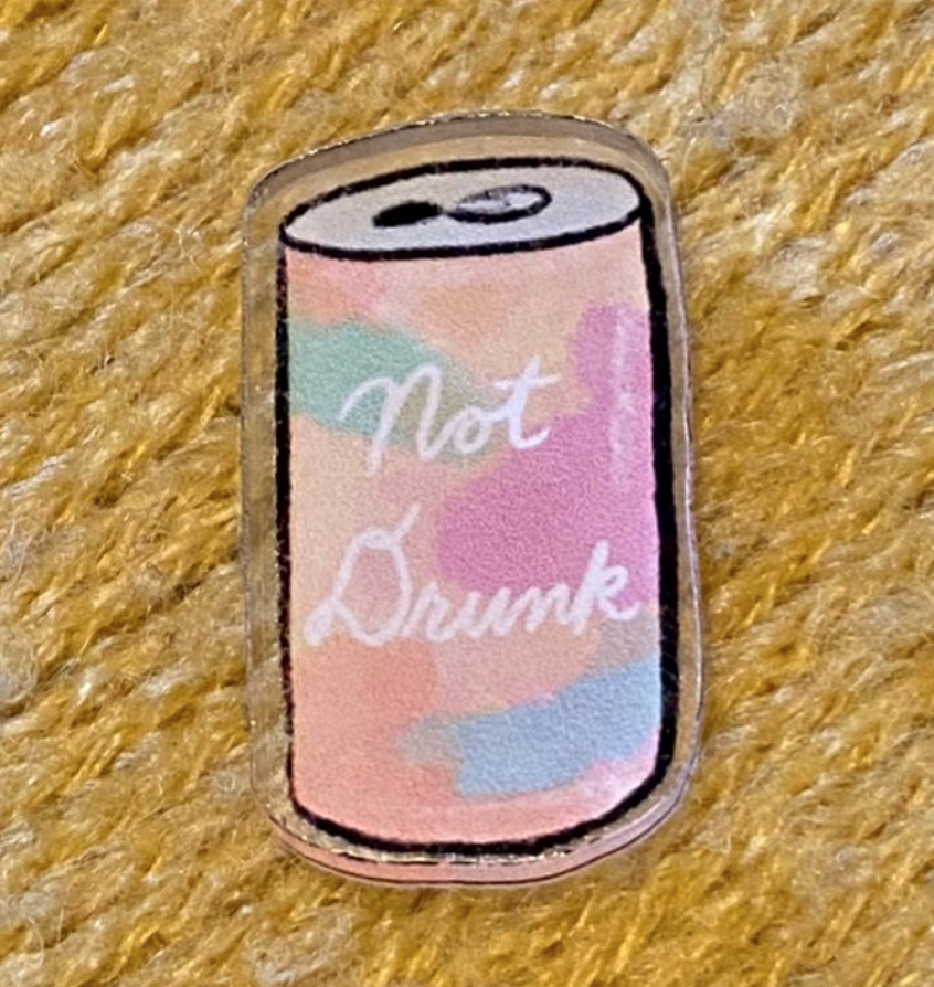 Sparkling Water Pin