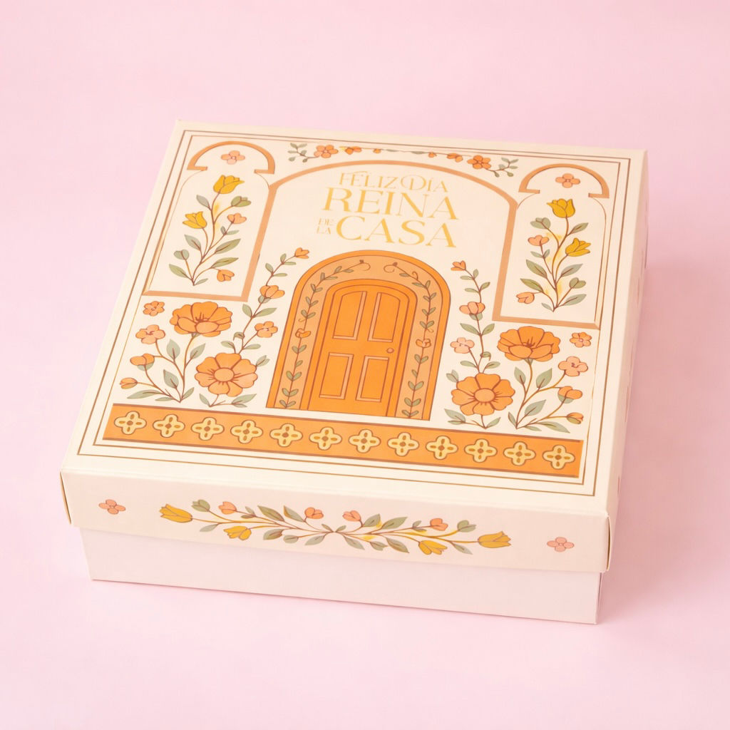 CAJA REINA MAMÁ 25X25X10 CM CM - PK8816.20.S