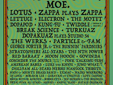 Catskill Chill Announces moe. As a Headliner!