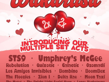 Wakarusa Proves That Valentine’s Day Doesn’t Suck – Double Sets From…
