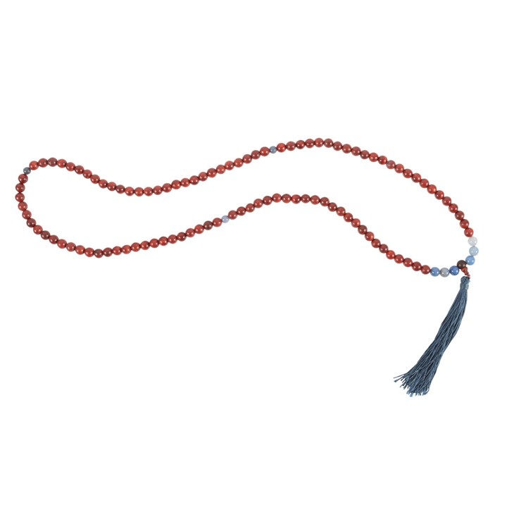 Thumbnail: Communication Rosewood & Sodalite Mallah Necklace