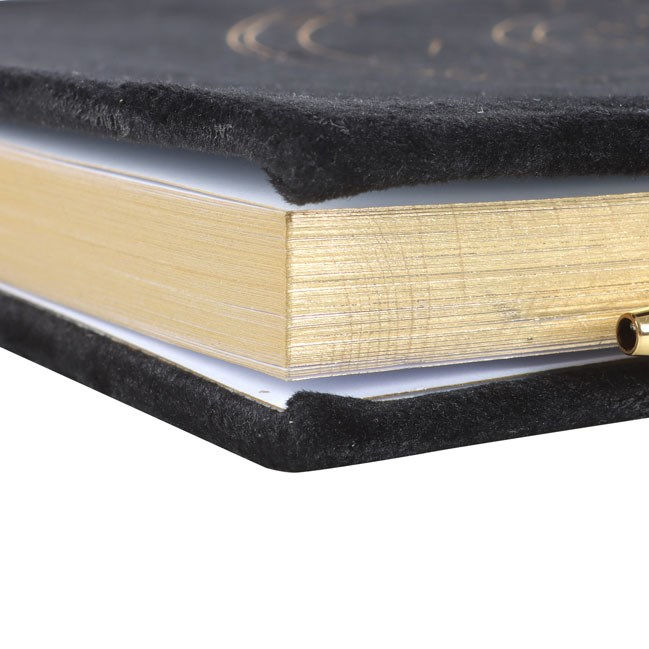 Thumbnail: Astrology Wheel Journal with Black Obsidian Pen