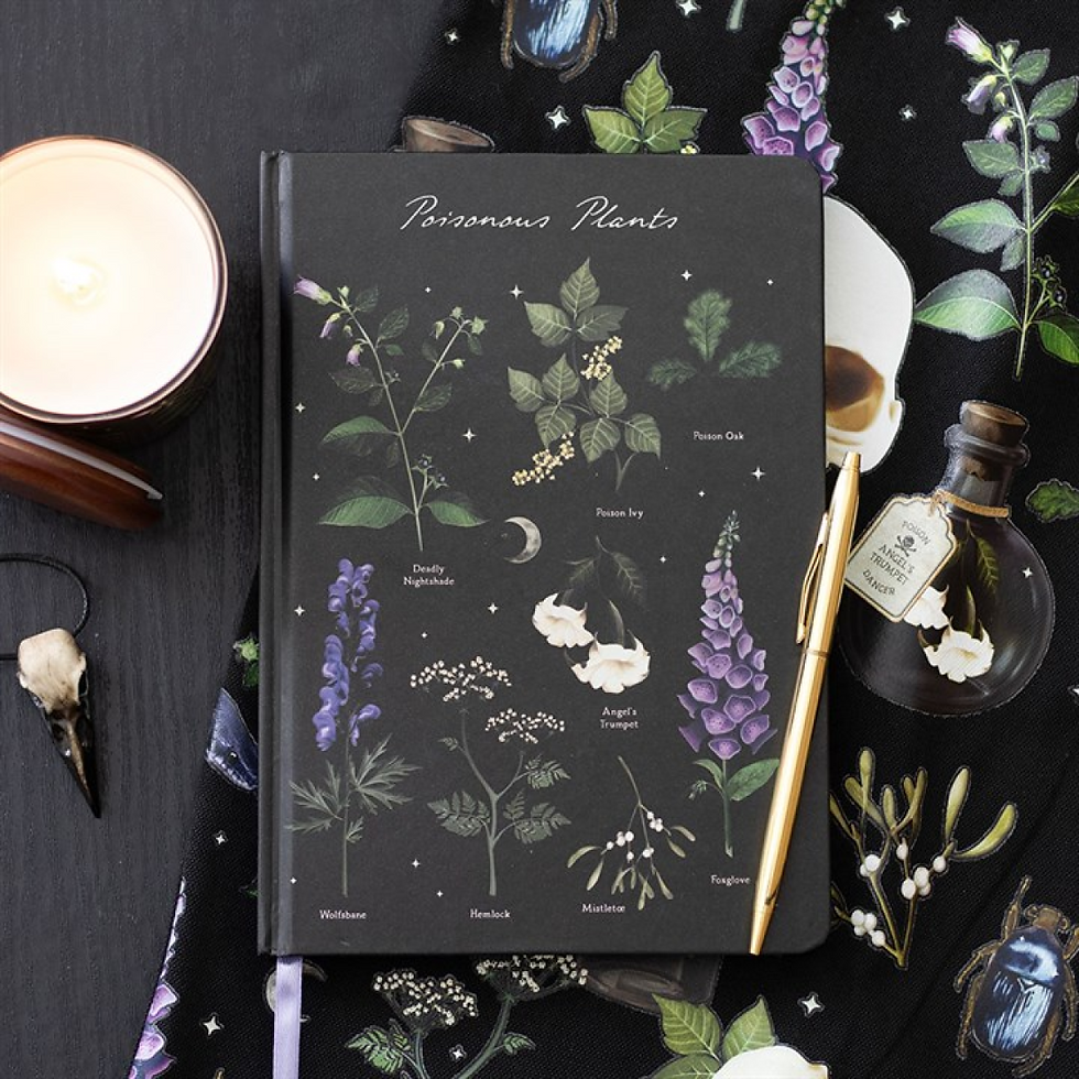 Thumbnail: Poisonous Plants A5 Notebook