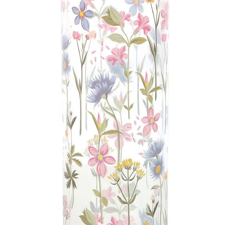 Thumbnail: Floral Print Glass Water Bottle