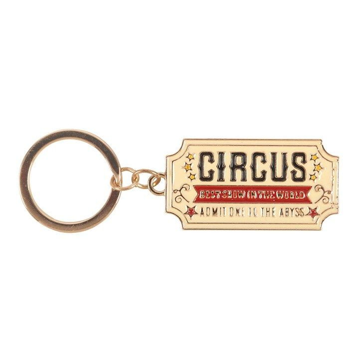 Thumbnail: Admit One to the Abyss Circus Ticket Keyring