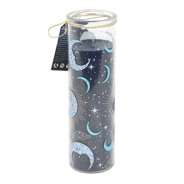 Thumbnail: Blue Moon Print Fig & Vanilla Tube Candle