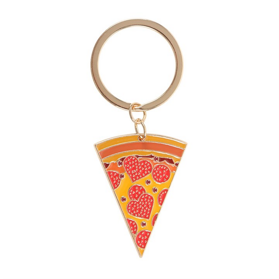 Thumbnail: Pizza Slice Keyring