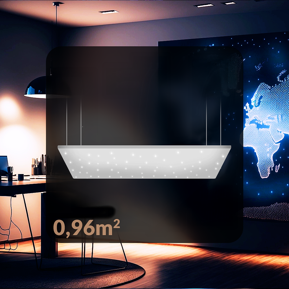 Zestaw sufit podwieszany Carbolight DECO