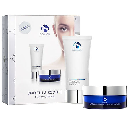 iS Clinical Smooth and Soothe -kasvohoito kotona