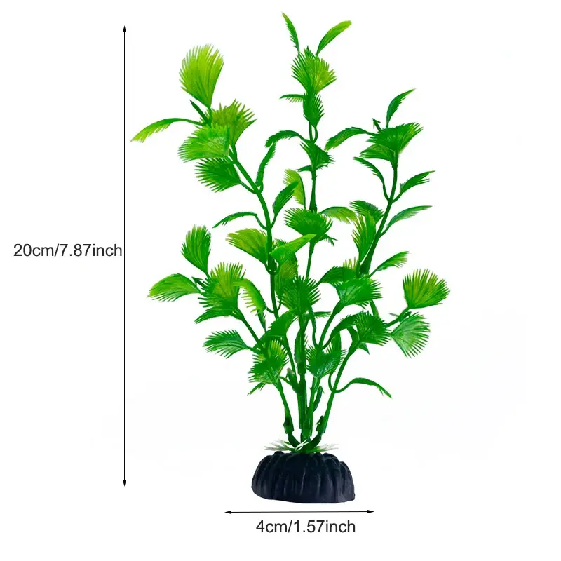 Thumbnail: Artificial Aquarium Decor Plants Plastic Aquatic Plants Underwater Plants
