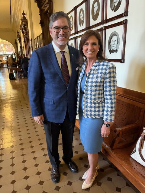 With Senator Angela Paxton
