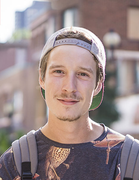 Young Man with Hat